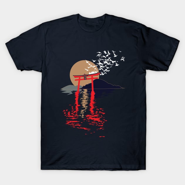 Spirit Gate T-Shirt by Sympull